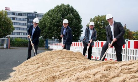 KEB prepares for the future with a new high-bay warehouse