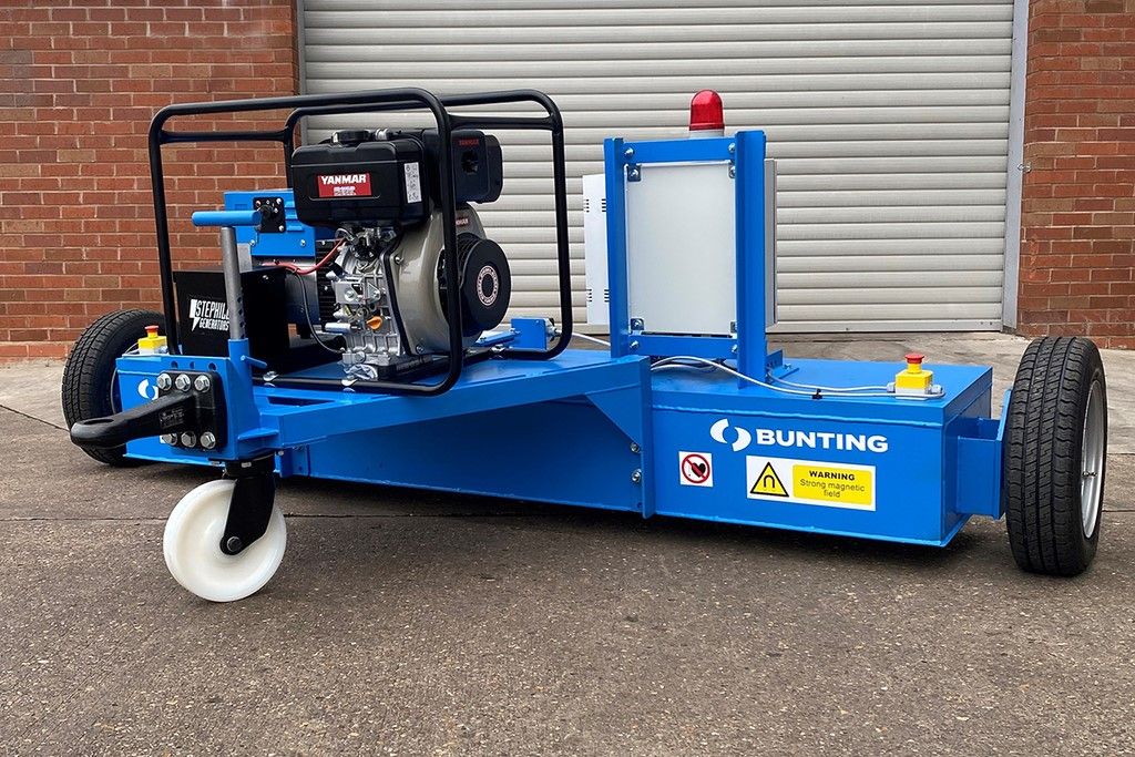 1 50 Electromagnetic sweeper for UAE logistics company