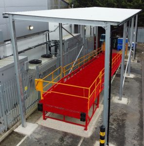 1 55 Major retailer selects modular loading dock