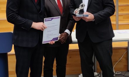 Braxton Marczak wins LEEA Award for RGU graduates