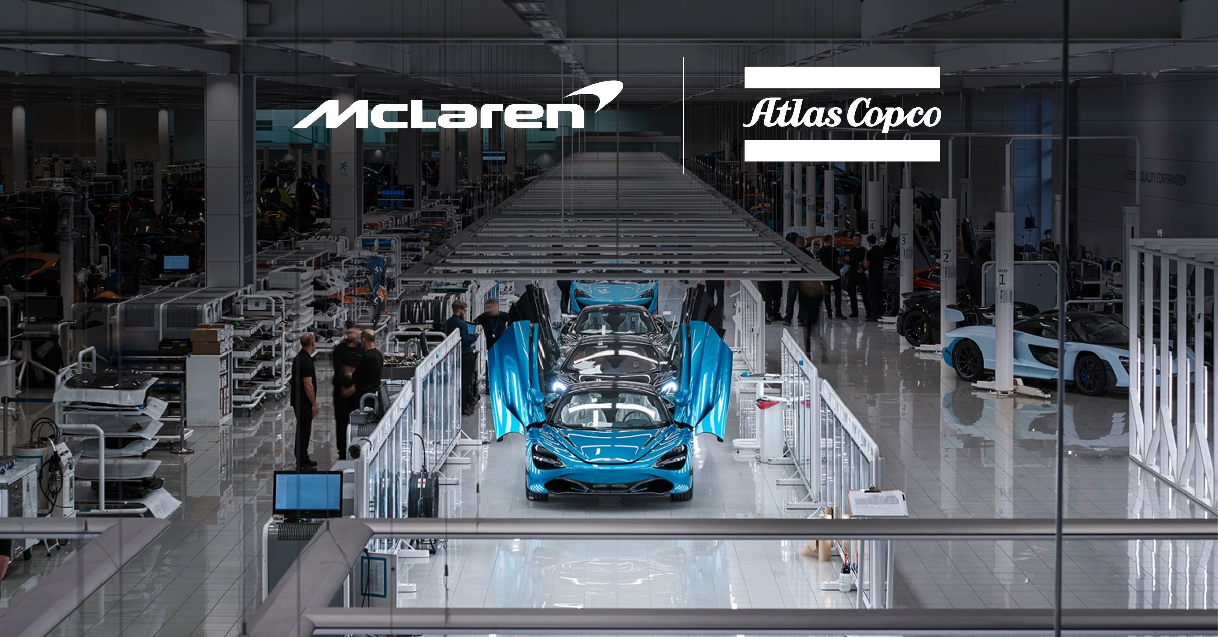 McLaren Automotive confirms Atlas Copco as ‘Official Smart Tooling Supplier’