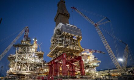 Offshore platform integration minimizes handling and schedule.