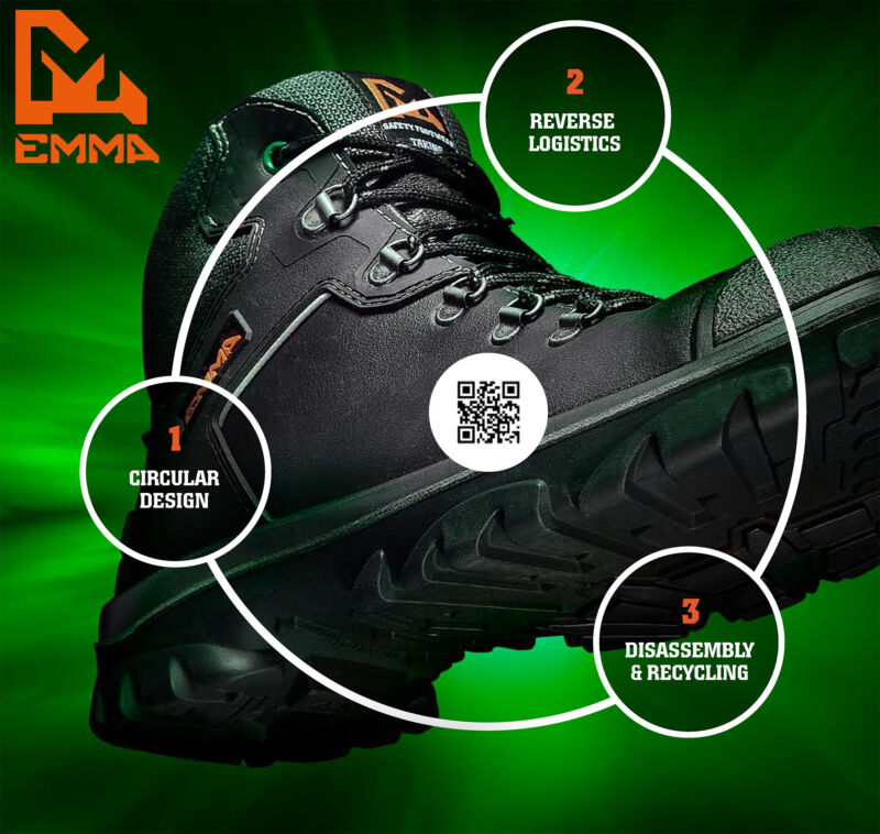 EMMA Safety Footwear will improve your carbon footprint