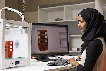 printcity 3d additive and digital manufacturing hub at manchester metropolitan university.350x0 is Upskilling workers with pioneering additive manufacturing programme