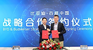 img1.300x0 is BYD and Budweiser China team-up to promote the global revolution of green logistics