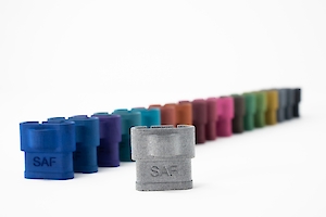 2104 safparts dyemansion colored pss 6.300x0 is DyeMansion and Stratasys join forces to deliver complete industrial additive manufacturing architecture for end-use parts