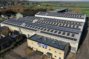 400kw william hughes dorset uk installed by clean earth energy 1 copy.300x0 is Manufacturer William Hughes to cut annual energy costs by £35,000 and Carbon Emissions by 100 tonnes with SolarEdge PV system