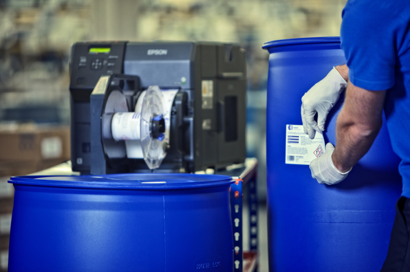 epson Epson offers comprehensive labelling and robotics solutions at PPMA Total Show