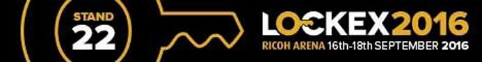 Securikey to exhibit at Lockex 2016, 16th-18th September, Ricoh Arena, Coventry
