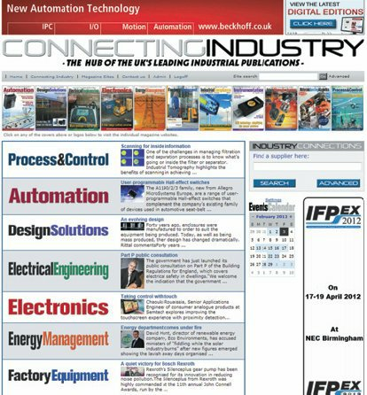p4connecting Connecting Industry website:Re-engineered for 2012 and beyond…
