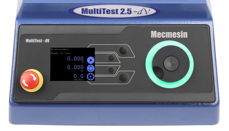 2202 dv frontpanel A new generation of universal testers from Mecmesin