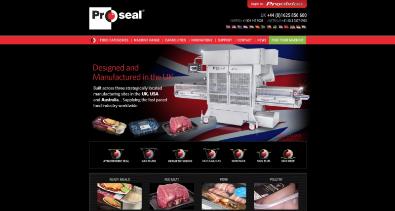 proseal new website New website simplifies tray sealer selection