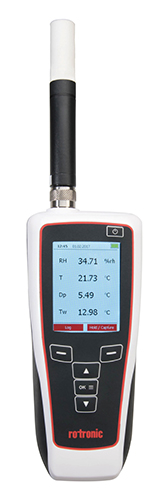 rotronic image2 e news october ROTRONIC - New Temperature and Humidity / Moisture Handheld – HP32