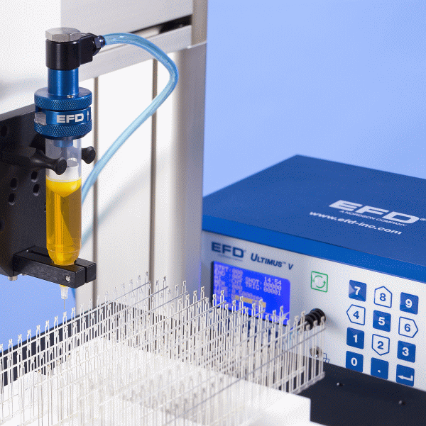 mar12efd2 The Problem of Changing Fluid Viscosity in Dispensing Applications - EFD’s Ultimus™V provides the solution