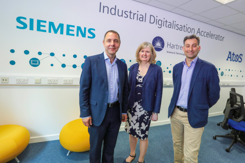 ida launch ltor brian holliday alison kennedy adrian gregory Launch of ground-breaking accelerator to help businesses adopt industry 4.0 technologies