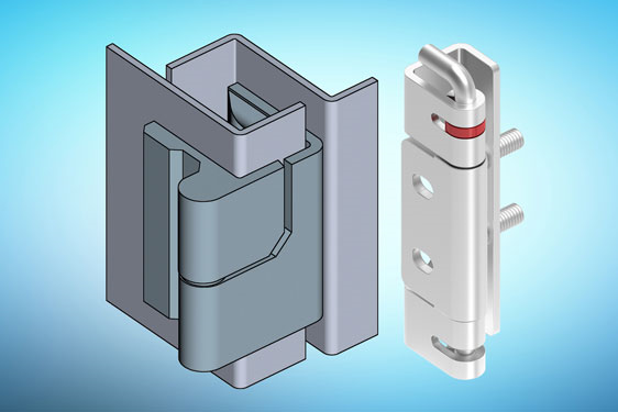 emka2882 stainless steel hinges New EMKA stainless steel AISI 316 hinges for specialist cabinets