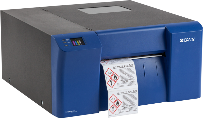 j5000 ghs v01 Full colour safety signs & labels in a few seconds