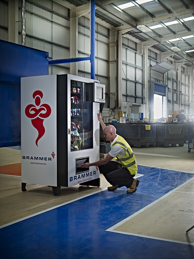 coil insitu 2007 Brammer and Buck & Hickman install 300th industrial vending machine