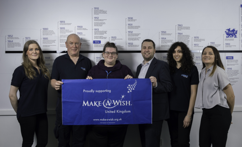 renold couplings make a wish charity Renold Couplings donates £5,000 for Make A Wish Children’s Charity through Customer Satisfaction Survey