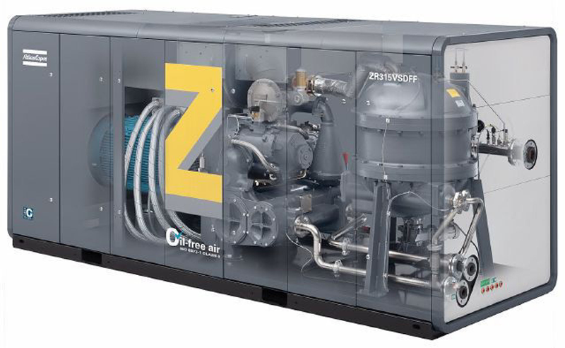 atlas Compressors help dairy reduce heating costs