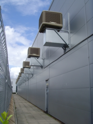 abouteco REDUCE YOUR COOLING COSTS BY 90% with EcoCooling’s direct evaporative cooling, ventilation and control systems