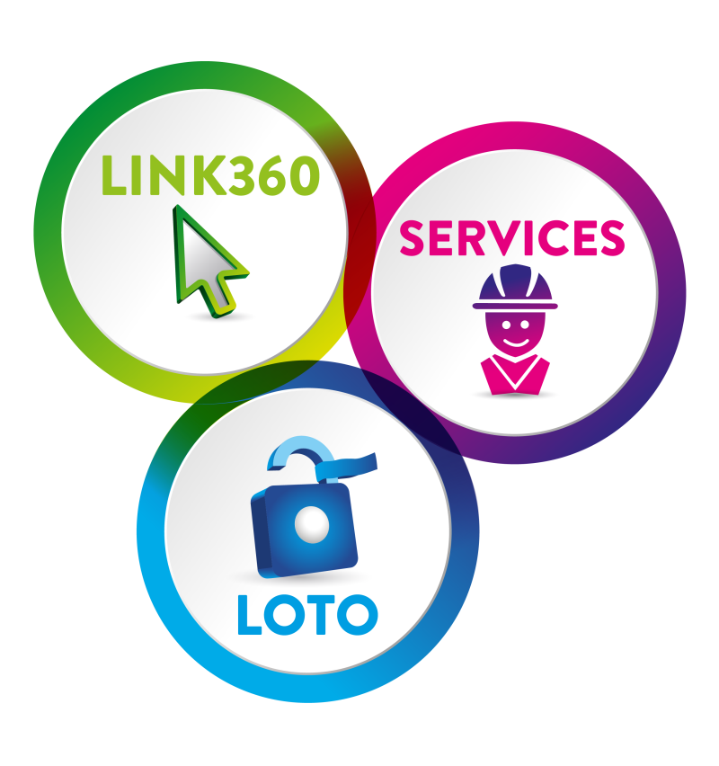 link360 logo Fast & Secure Lockout/Tagout implementation with Brady’s 3IN1 Solution