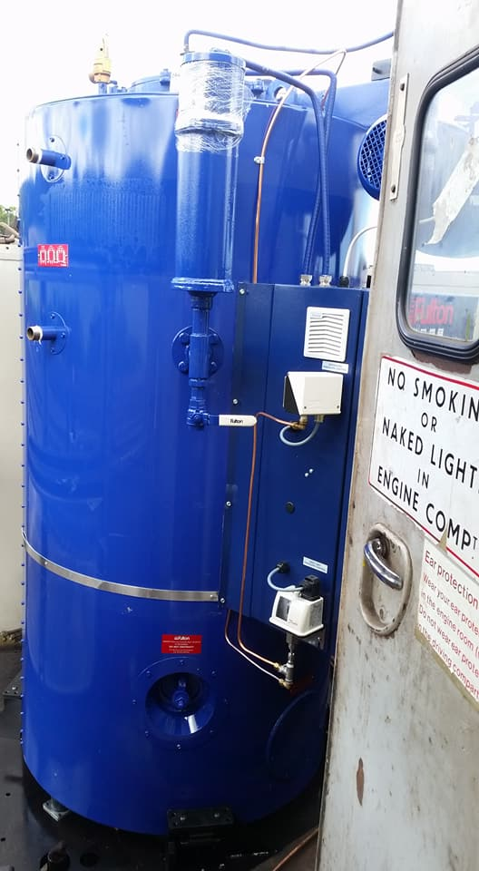 fulton in situ2 Full steam ahead for North Norfolk Railway as they approach Fulton during restoration of vintage diesel locomotive