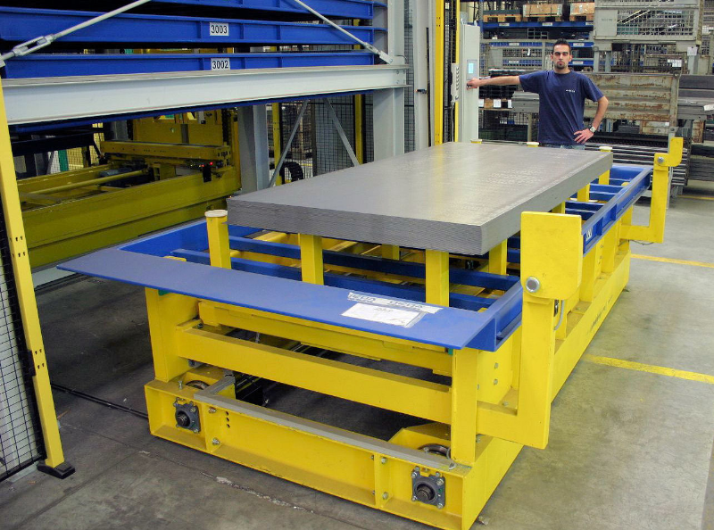 towermat sheet trolley out 5 Efficient storage and handling – the fast track to lower costs and higher productivity