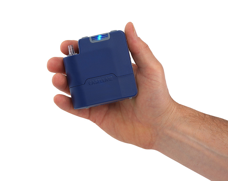 vapex in hand Protect Employees from Chemical Exposure with Casella’s New VAPex Pump