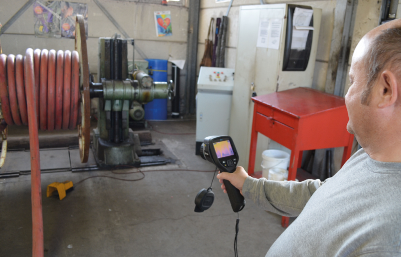 flir951 becker huser application Pinpointing cable faults with thermal imaging