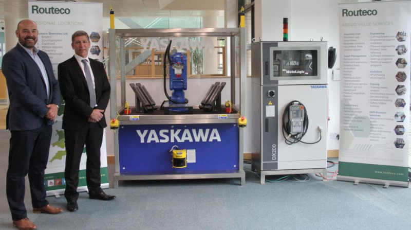 yaskawa and routeco Yaskawa MotoLogix hooks up with Routeco
