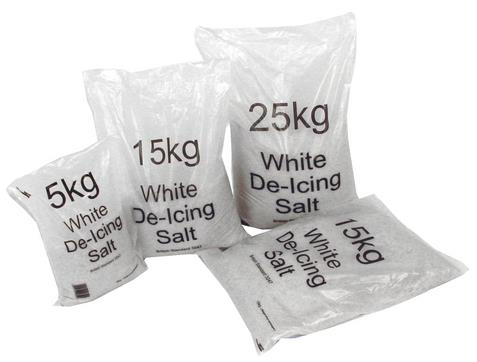 deicing Take winter with a pinch of salt
