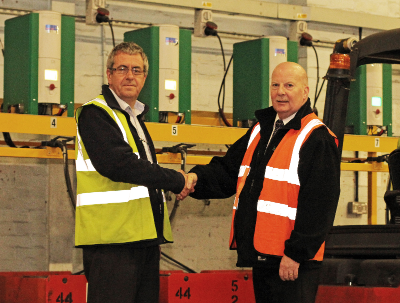 hoppecke Power solution boosts productivity for supply chain company