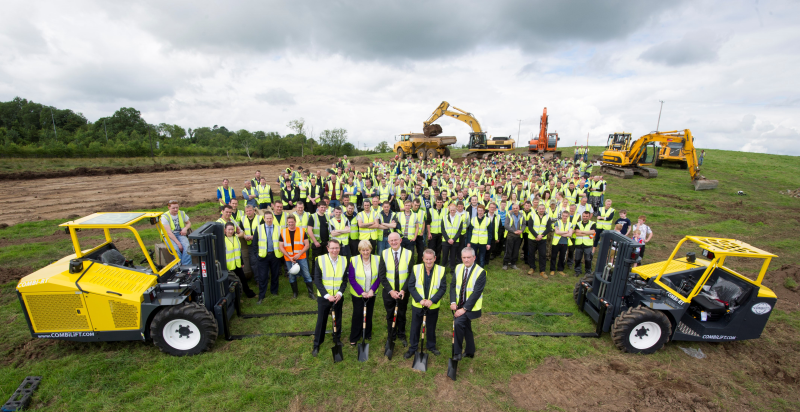 5 Combilift breaks ground on greenfield €40 million manufacturing facility