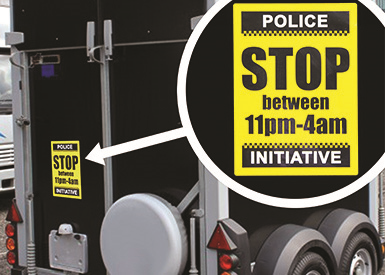 linkphp CILS Police - approved theft - deterrent labels