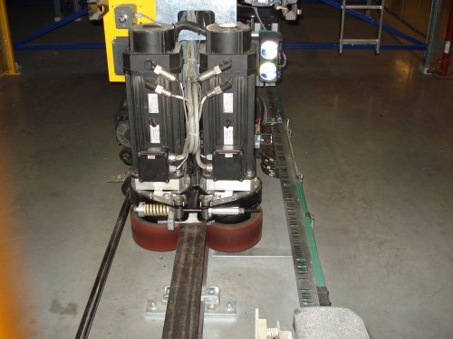 crane wheeljpg ico500 NSK wheel bearing units save €58,000 in annual operating costs on a new stacker crane