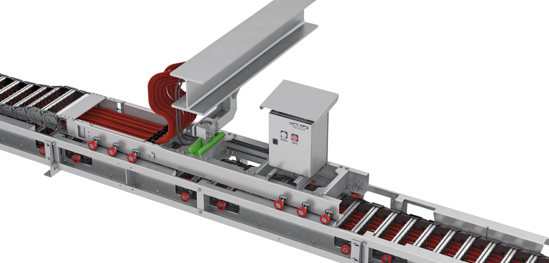 kabelschlepp metool push pull force monitoring unit Increased reliability and safety for crane applications and long travel lengths