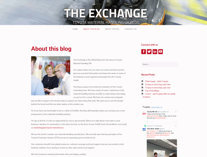 newtoyotablog Toyota launches new online blog
