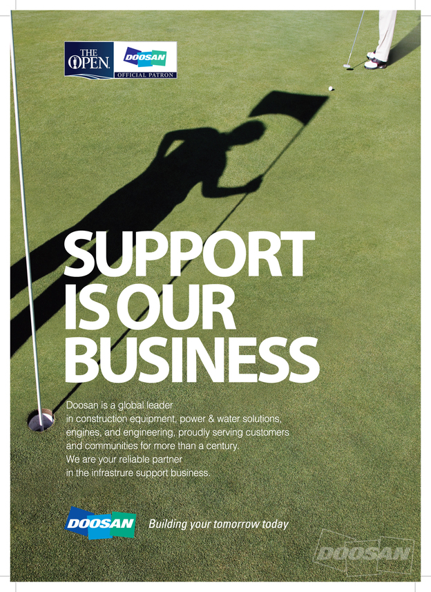 doosan at open Doosan Serves as Patron of The Open 2016