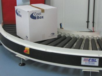 mhlnov09conveyor Conveyor solution for clinical supply chain