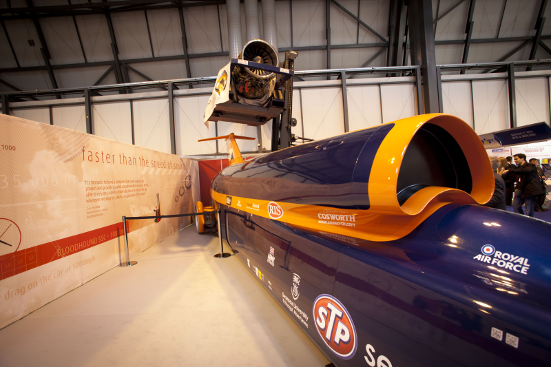 2 Linde is the driving force behind the Bloodhound project