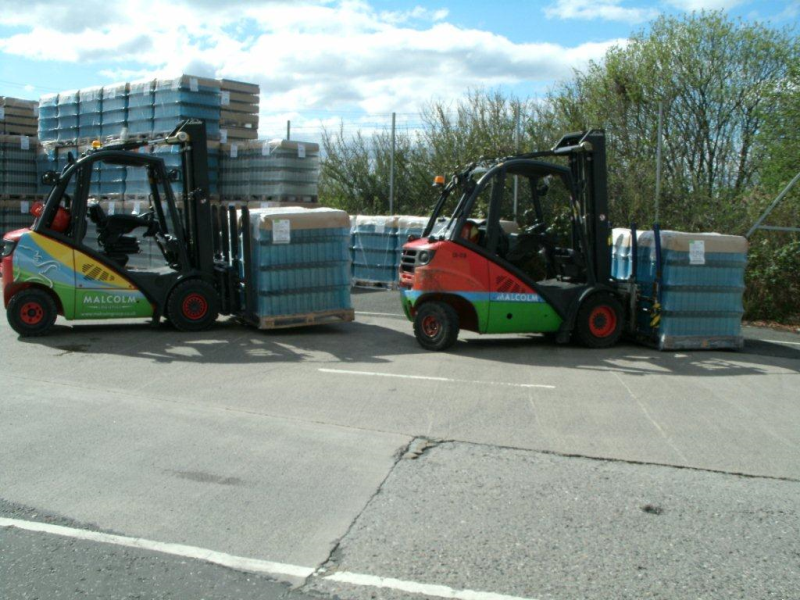 6 H25T lift truck about to reach milestone of 37,000 operating hours