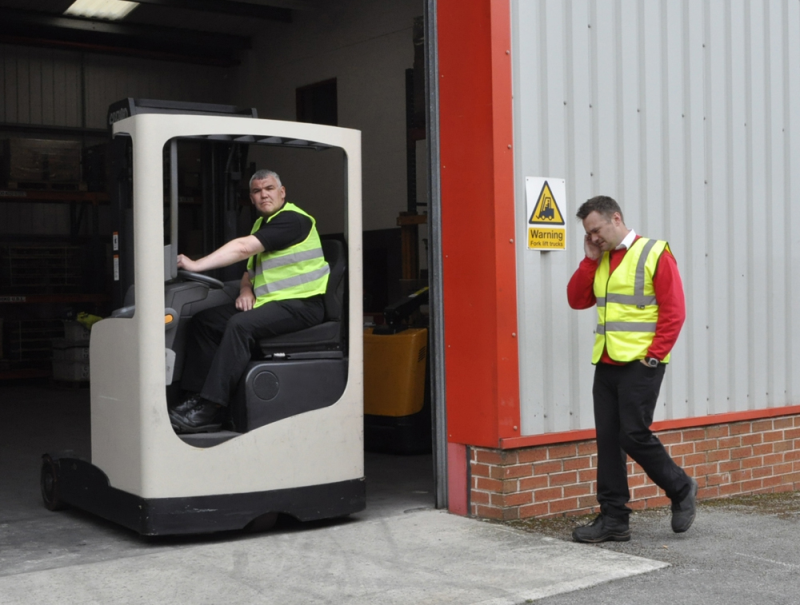 segregation New Mentor forklift training course targets unsafe working behaviour