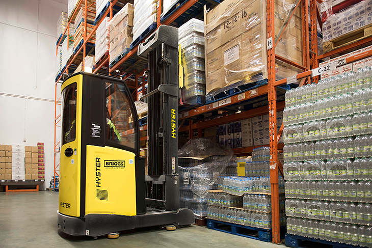hyster cold store reachtruck a Sub-zero hero – the new Hyster cold store reach truck