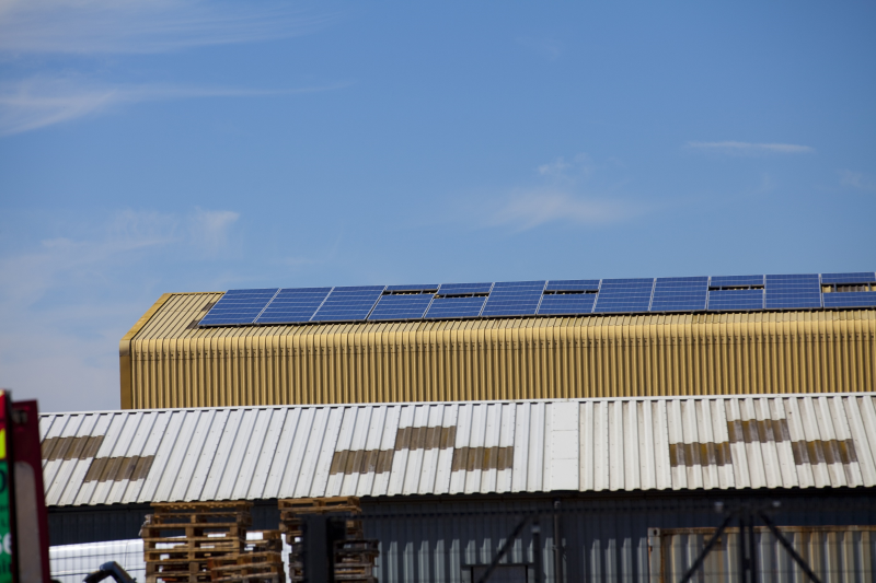 solar panels 1 The Mitsubishi sunshine revolution