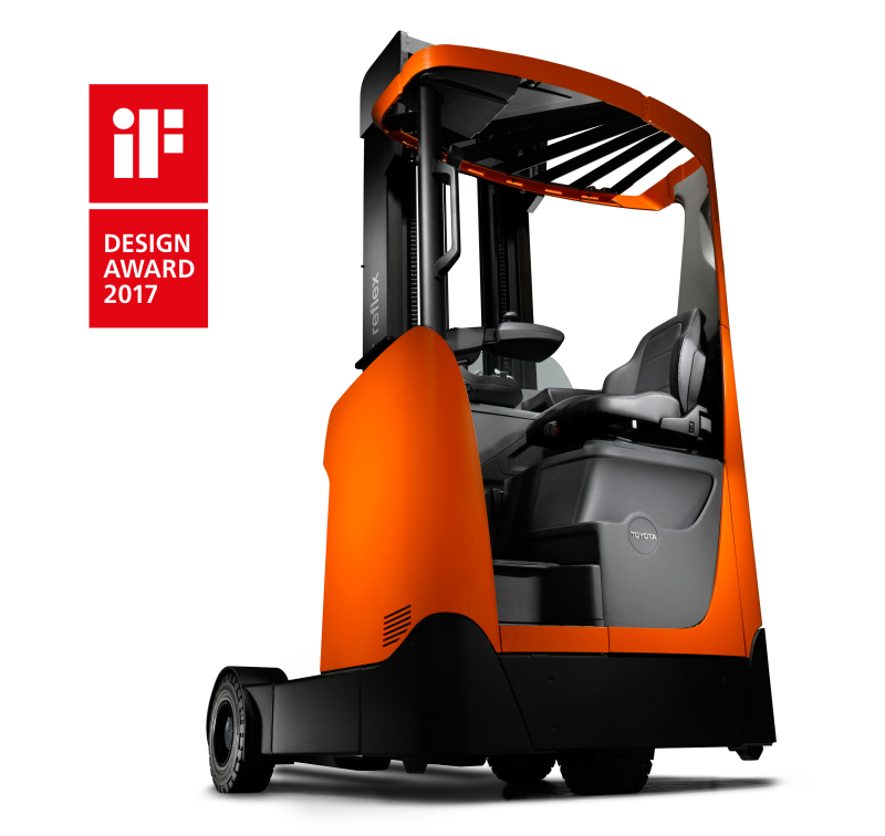 toyota bt reflex o series if design award 2017 hi 15241 iF Design Award 2017 for redesigned BT Reflex O-series reach truck