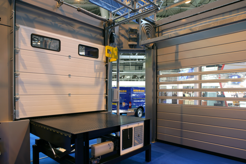 hormann stall at imhx 2013 1 Hörmann to showcase leading products at UK’s premier intralogistics event