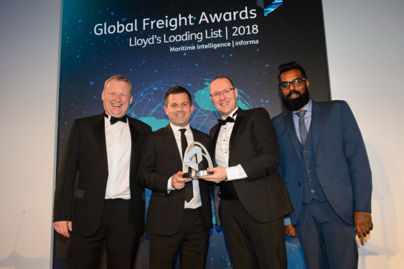 rhenusaward Going for gold: Rhenus and Ontex win at Global Freight Awards