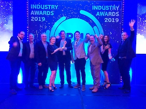 clearmark ppma award win photo.300x0 is Innovative Labelling Systems for Wide-Ranging Industries