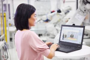 ABB RobotStudio Cloud pic 1 ABB RobotStudio® takes to the Cloud enabling real-time collaboration